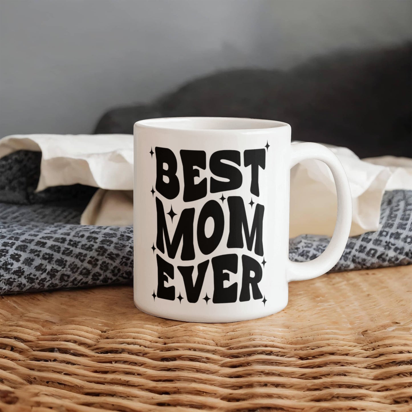 Best Mom Ever | White Ceramic Mug