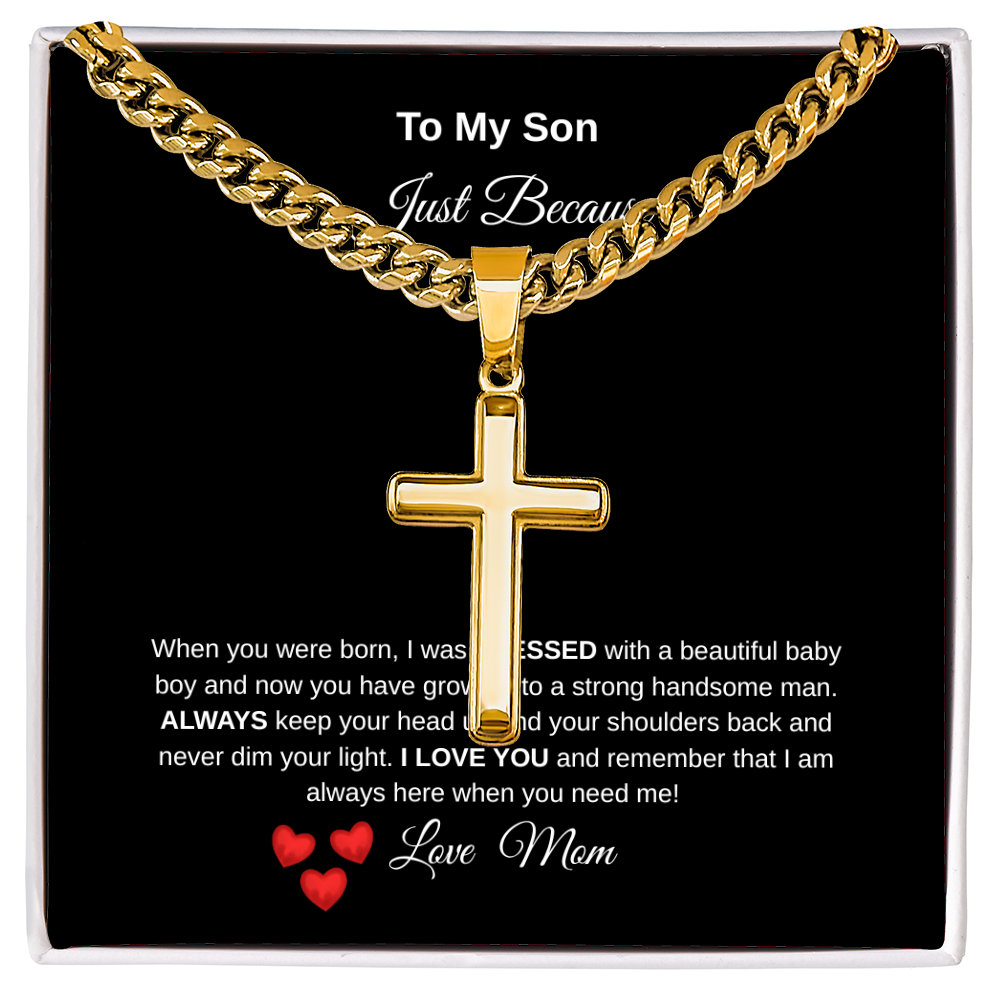 To A Great Son Just Because I Love You!